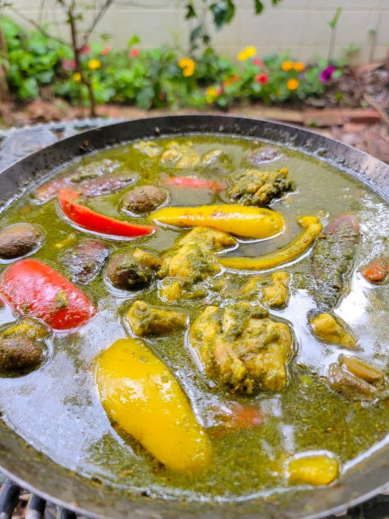 ワンパン和風グリーンカレー